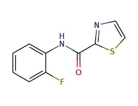 N-(2-fluorophenyl)thiazole-2-carboxamide
