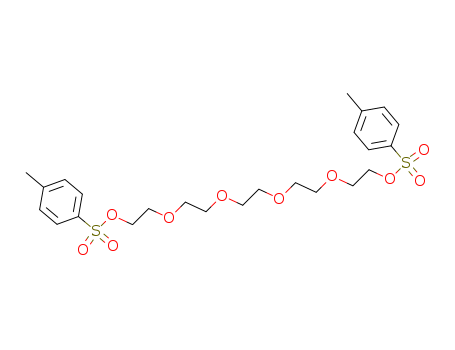 41024-91-3,PENTA(ETHYLENE GLYCOL) DI-P-TOLUENESULFONATE,3,6,9,12-Tetraoxatetradecane-1,14-diol,bis(4-methylbenzenesulfonate) (9CI); 1,14-Bis(tosyloxy)-3,6,9,12-tetraoxatetradecane;Bis(p-toluenesulfonyl)pentaethylene glycol; NSC 625453; Pentaethylene glycolbis(4-toluenesulfonate); Pentaethylene glycol bis(p-toluenesulfonate);Pentaethylene glycol di-p-toluenesulfonate; Pentaethylene glycol di-p-tosylate;Pentaethylene glycol ditosylate
