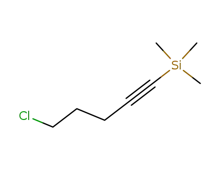 (5-chloropent-1-ynyl)trimethylsilane