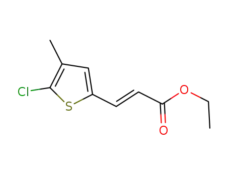ethyl (E)-3-(5-chloro-4-methylthiophen-2-yl)acrylate