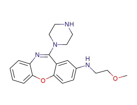 N-(2-methoxyethyl)-11-(piperazin-1-yl)dibenzo[b,f][1,4]oxazepin-2-amine
