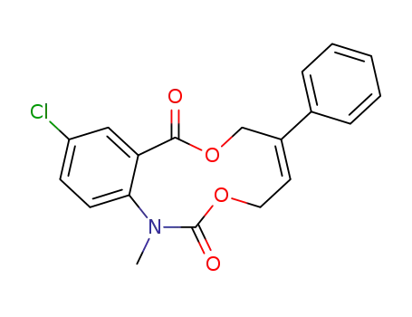 (Z)-11-chloro-1-methyl-6-phenyl-4,7-dihydro-2H-benzo[d][1,7]dioxa[3]azacycloundecine-2,9(1H)-dione