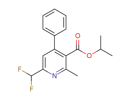iso-propyl 6-(difluoromethyl)-2-methyl-4-phenylnicotinate