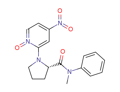 (S)-2-(2-(methyl(phenyl)carbamoyl)pyrrolidin-1-yl)-4-nitropyridine 1-oxide