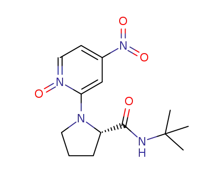 (S)-2-(2-(tert-butylcarbamoyl)pyrrolidin-1-yl)-4-nitropyridine 1-oxide