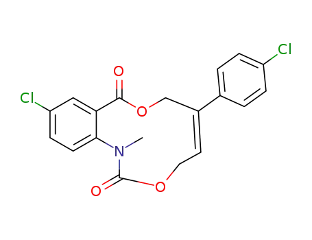 (Z)-11-chloro-6-(4-chlorophenyl)-1-methyl-4,7-dihydro-2H-benzo[d][1,7]dioxa[3]azacycloundecine-2,9(1H)-dione