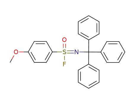 4-methoxy-N-tritylbenzenesulfonimidoyl fluoride