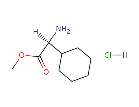 methyl (2S)-amino(cyclohexyl)ethanoate hydrochloride
