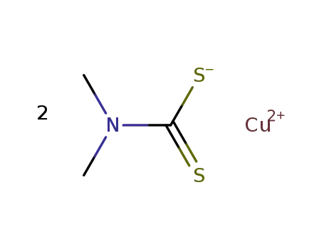 bis(dimethyldithiocarbamato)copper(II)