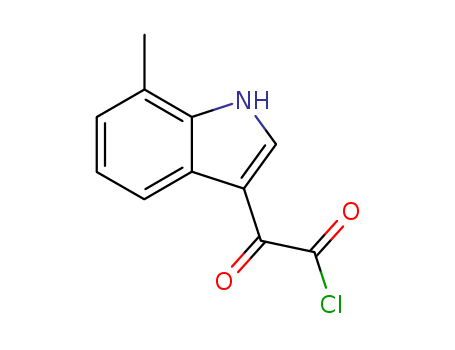1H-Indole-3-acetylchloride, 7-methyl-a-oxo-
