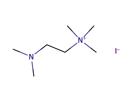 Molecular Structure of 65758-30-7 (Ethanaminium, 2-(dimethylamino)-N,N,N-trimethyl-, iodide)