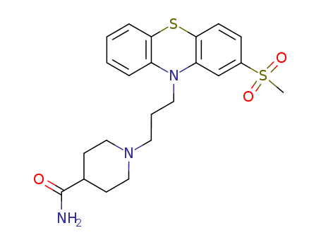 4-Piperidinecarboxamide,1-[3-[2-(methylsulfonyl)-10H-phenothiazin-10-yl]propyl]-