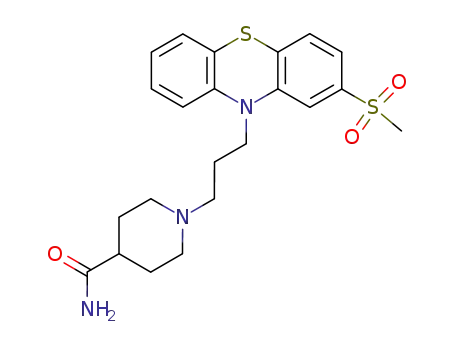 Molecular Structure of 14008-44-7 (metopimazine)