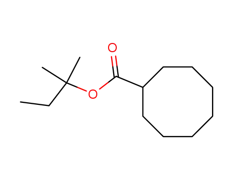 Cyclooctanecarboxylic acid 1,1-dimethyl-propyl ester