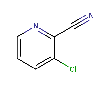 Molecular Structure of 38180-46-0 (2-Cyano-3-chloropyridine)