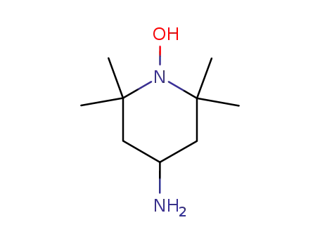 Molecular Structure of 76462-91-4 (4-Piperidinamine,1-hydroxy-2,2,6,6-tetramethyl- )