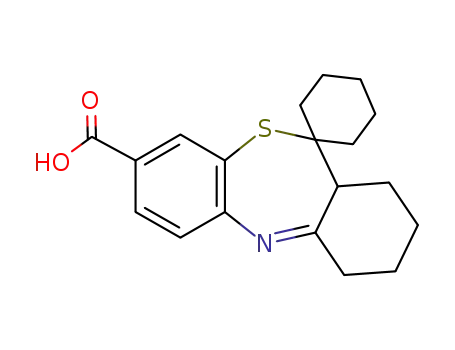 1',3',4',11'a-tetrahydro-2'H-spiro[cyclohexane-1,11'-dibenzo[b,e][1,4]thiazepine]-8'-carboxylic acid