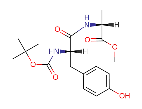 N-(tert-butyloxycarbonyl)-L-tyrosyl-D-alanine methyl ester