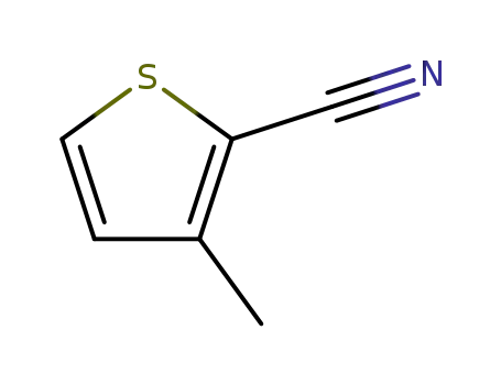 Molecular Structure of 55406-13-8 (3-METHYLTHIOPHENE-2-CARBONITRILE)