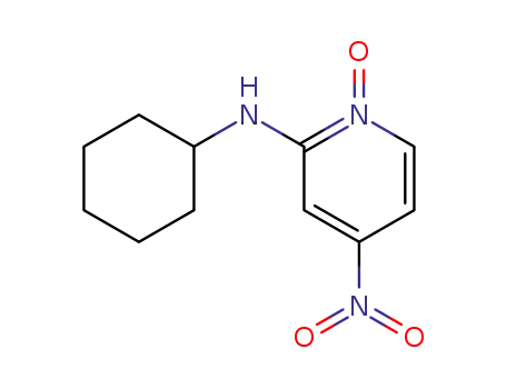 cyclohexyl-(4-nitro-1-oxy-pyridin-2-yl)-amine
