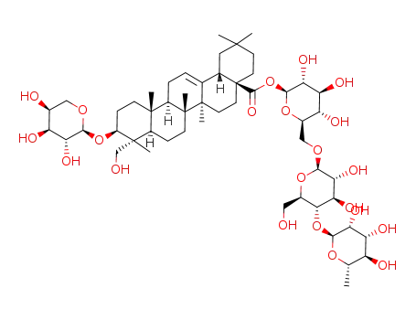 Molecular Structure of 12672-45-6 (Cauloside D)