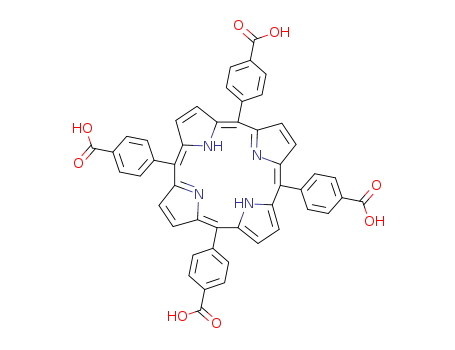 14609-54-2,meso-Tetra(4-carboxyphenyl)porphine,Benzoicacid, 4,4',4'',4'''-(5,10,15,20-porphinetetrayl)tetra- (8CI);4,4',4'',4'''-(21H,23H-Porphine-5,10,15,20-tetrayl)tetrakis(benzoicacid);5,10,15,20-Tetrakis(4-carboxyphenyl)porphine;5,10,15,20-Tetrakis(4-carboxyphenyl)porphyrin;TCPP;TCPP (porphinederivative);Tetra(4-carboxyphenyl)porphine;Tetra(4-carboxyphenyl)porphyrin;Tetra(p-carboxyphenyl)porphyrin;Tetrakis(4-carboxyphenyl)porphine;Tetrakis(4-carboxyphenyl)porphyrin;Tetrakis(p-carboxyphenyl)porphine;Tetrakis(p-carboxyphenyl)porphyrin;meso-Tetra(4-carboxyphenyl)porphine;meso-Tetra(p-carboxyphenyl)porphine;meso-Tetra(p-carboxyphenyl)porphyrin;meso-Tetrakis(4-carboxyphenyl)porphine;meso-Tetrakis(4-carboxyphenyl)porphyrin;meso-Tetrakis(p-carboxyphenyl)porphine;meso-Tetrakis(p-carboxyphenyl)porphyrin;a,b,g,d-Tetrakis(4-carboxyphenyl)porphine;