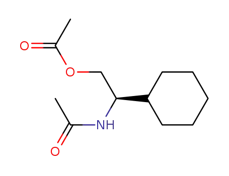 Acetic acid (R)-2-acetylamino-2-cyclohexyl-ethyl ester