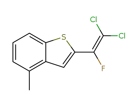 2-(2,2-dichloro-1-fluoroethenyl)-4-methylbenzothiophene