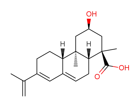(1R,3R,4aR,4bR,10aR)-3-Hydroxy-7-isopropenyl-1,4a-dimethyl-1,2,3,4,4a,4b,5,6,10,10a-decahydro-phenanthrene-1-carboxylic acid
