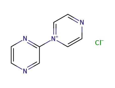 1-(2-pyrazinyl) pyrazinium chloride