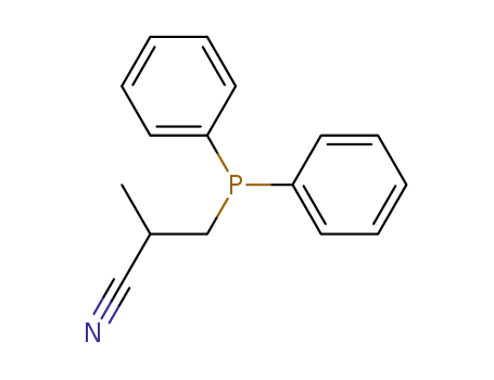 3-diphenylphosphino-2-methylpropionitrile