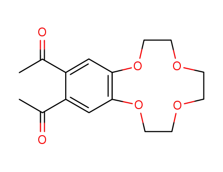 2,3-(4,5-diacetyl)benzo-12-crown-4 ether