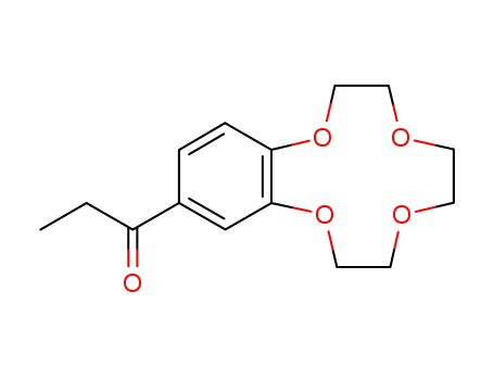 1-(6,7,9,10,12,13-Hexahydro-5,8,11,14-tetraoxa-benzocyclododecen-2-yl)-propan-1-one