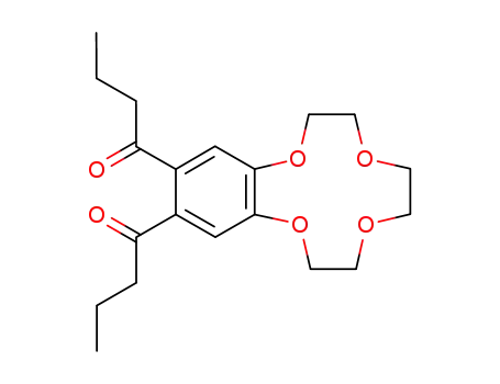 1-(3-Butyryl-6,7,9,10,12,13-hexahydro-5,8,11,14-tetraoxa-benzocyclododecen-2-yl)-butan-1-one
