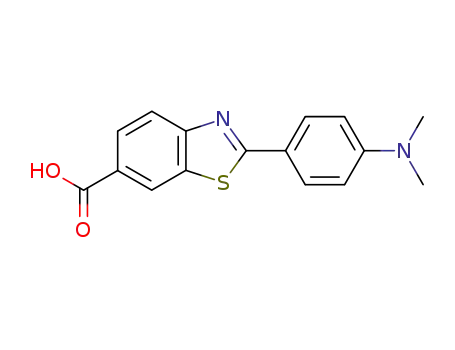 2-(4-Dimethylamino-phenyl)-benzothiazole-6-carboxylic acid