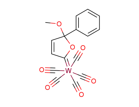 (SR)-pentacarbonyl-(5-methoxy-5-phenyl-2(5H)-furanylidene)tungsten(0)