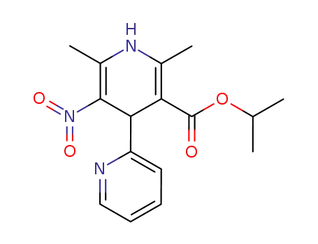 1,4-dihydro-2,6-dimethyl-3-nitro-4-(pyridine-2-yl)-5-pyridinecarboxylic acid isopropyl ester