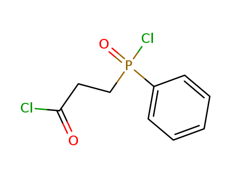 Propanoyl chloride, 3-(chlorophenylphosphinyl)-