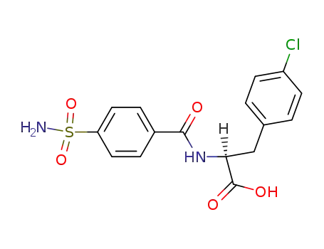 (S)-3-(4-Chloro-phenyl)-2-(4-sulfamoyl-benzoylamino)-propionic acid