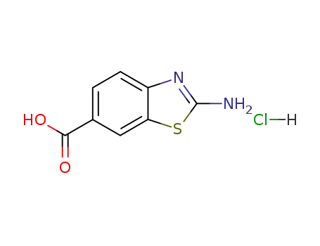 2-aminobenzothiazole-6-carboxylic acid hydrochloride