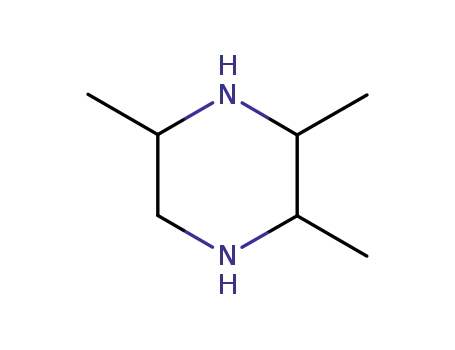 Molecular Structure of 89940-71-6 (Piperazine, 2,3,5-trimethyl- (6CI,7CI,9CI))