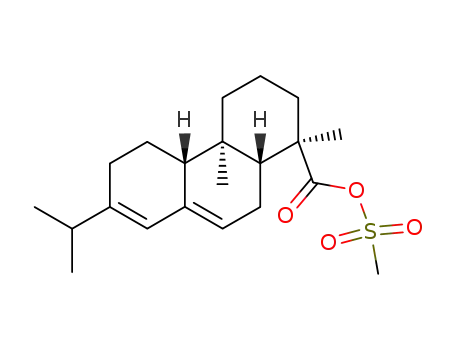 Abietic methanesulfonic anhydride