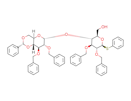 phenyl 2I,3I,2II,3II-tetra-O-benzyl-4II,6II-O-benzylidene-1I-thio-β-maltoside