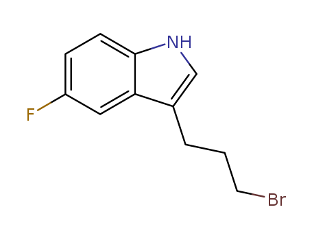 1H-Indole, 3-(3-bromopropyl)-5-fluoro-