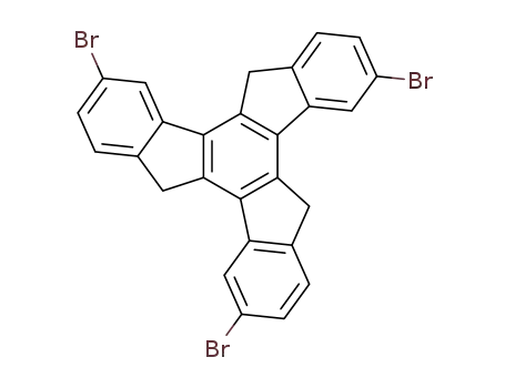 3,8,13-tribromo-10,15-dihydro-5H-diindeno[1,2-a:1',2'-c]fluorene