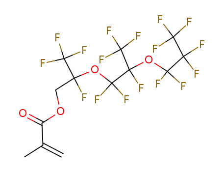 2,4,4,5,7,7,8,8,9,9,9-undecafluoro-2,5-bis(trifluoromethyl)-3,6-dioxanonyl methacrylate