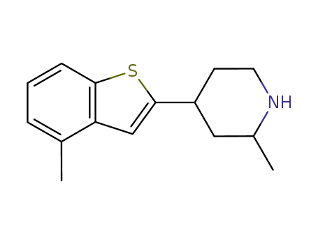 2-methyl-4-(4-methyl-benzo[b]thiophen-2-yl)-piperidine