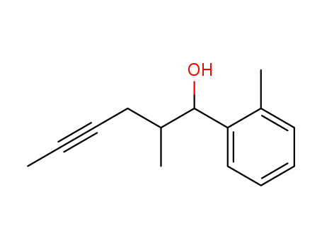 2-methyl-1-o-tolyl-hex-4-yn-1-ol
