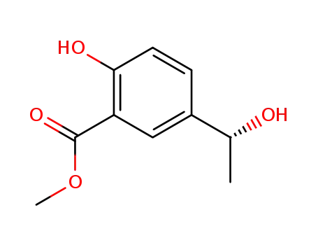 2-Hydroxy-5-((R)-1-hydroxy-ethyl)-benzoic acid methyl ester