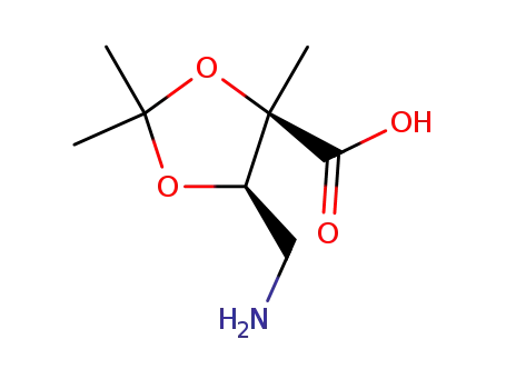 (4R,5R)-5-Aminomethyl-2,2,4-trimethyl-[1,3]dioxolane-4-carboxylic acid